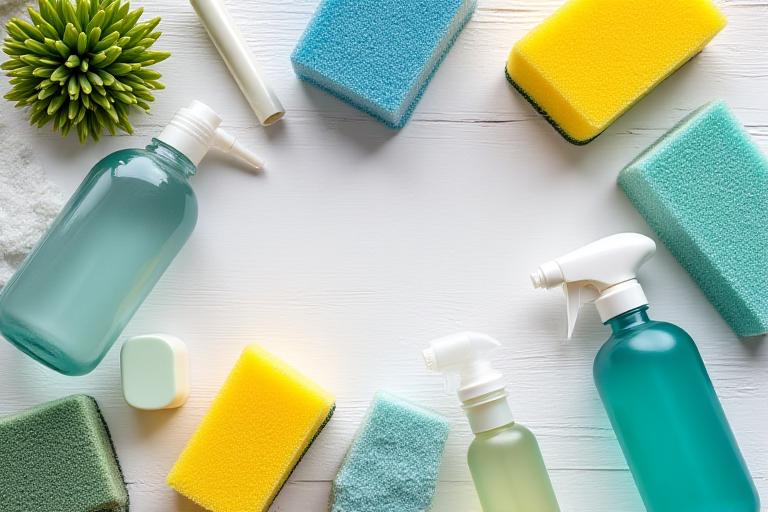 Ekologické čistící prostředky a houby